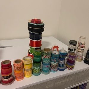 Washi tape & ribbon
